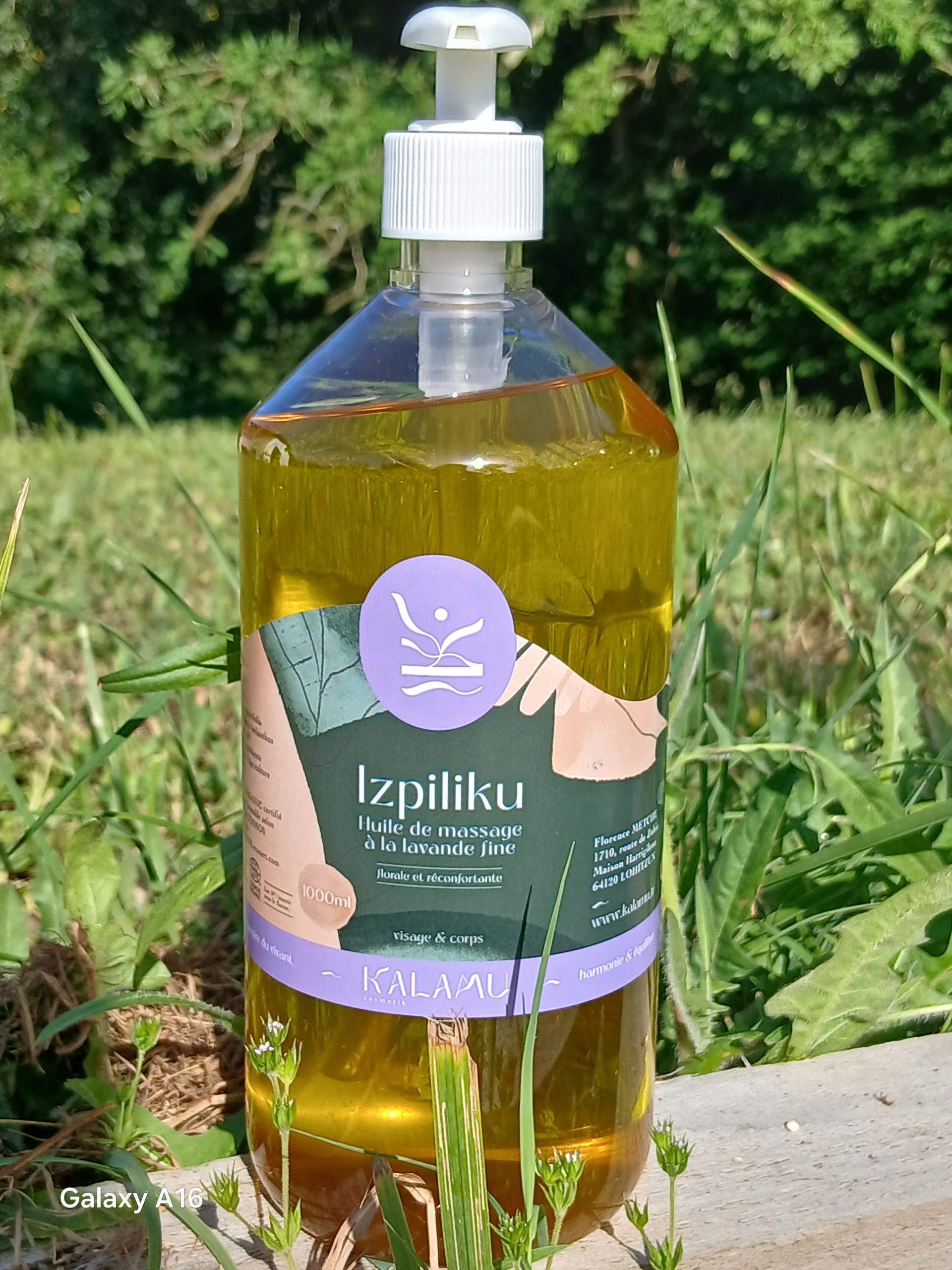 Huile de massage Izpiliku pour les pros